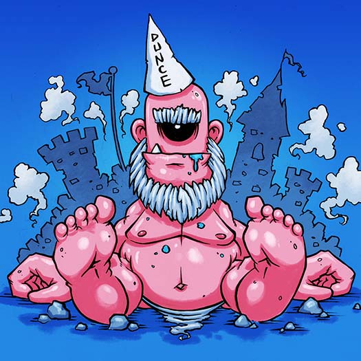 Chump Magic Puffer Fish Puffing on Joint